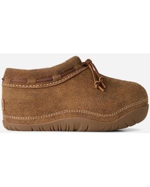 UGG Bucked Clog Sheepskin Shoes - Black