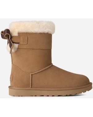 UGG Short Bailey Duabow-Laars - Bruin