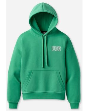 UGG Logo Hoodie Cotton Blend - Green