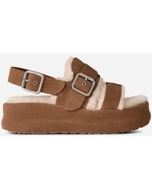 UGG Enwrap Sandal Sheepskin - Black
