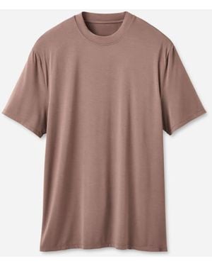UGG Amarys Relaxed Tee Lenzing\U2122 Ecovero\U2122 Viscose Blend Tops - Brown