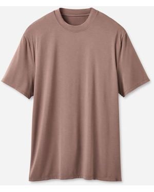 UGG Amarys Relaxed Tee Lenzing\U2122 Ecovero\U2122 Viscose Blend Tops - Brown