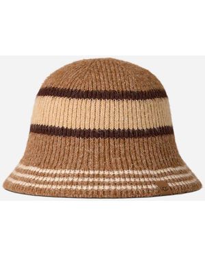 UGG Brushed Bucket Hat Polyester Blend - Brown