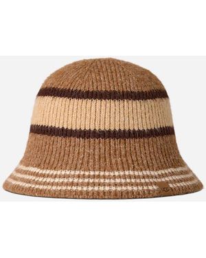 UGG Brushed Bucket Hat Polyester Blend - Brown