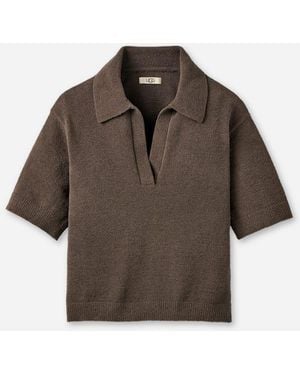 UGG Keslyn Top Lite Tops - Brown