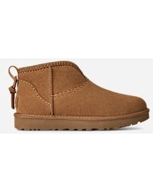 UGG Botte Classic Ultra Mini Elaria - Marron