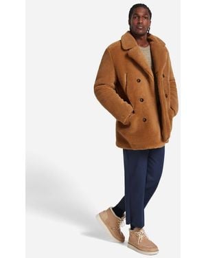 UGG ® Ashbury Fluff Peacoat - Brown