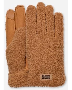 UGG Handschuhe Aus Fluff Für Herren - Braun