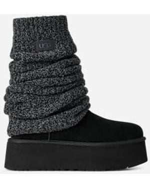 UGG Jambière Classic Mini Dipper Pour Femme - Noir