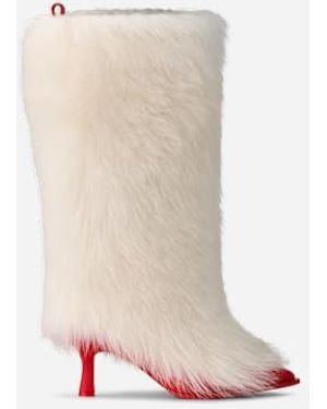 UGG Botte À Talon Et Fourrure Ambush - Multicolore