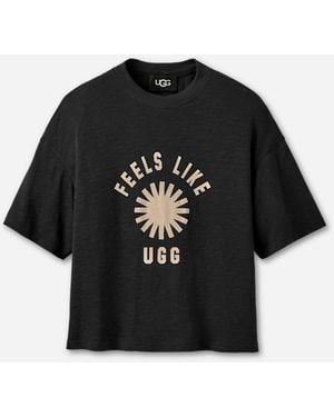 UGG Feels Like Tee Tops - Black