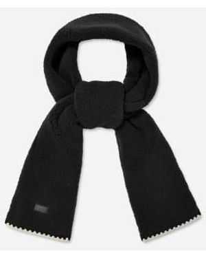 UGG W Fluff Scalloped Scarf 101021 - Noir