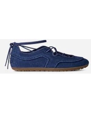 UGG Basket Ballerine Quill - Bleu