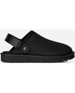 UGG Goldencoast Clog Ii Nubuck Shoes - Black