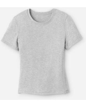 UGG Miriam Baby Tee Lenzing\U2122 Ecovero\U2122 Viscose Blend Tops - Gray