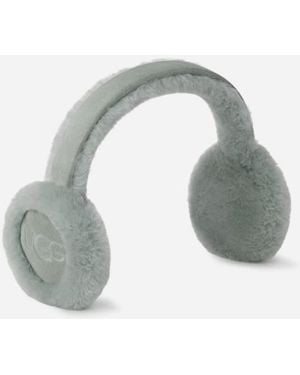 UGG Sheepskin Embroidery Earmuff - Gray
