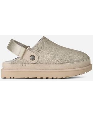 UGG Goldenstar Crackle Clog - Black