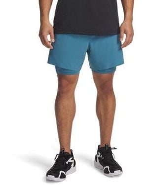 Under Armour Vanish Elite 2-In-1 Shorts Wham Wham Wham - Blue