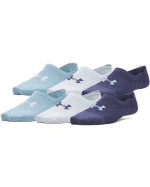 Under Armour Ua Breathe Lite 6-pack Liner Socks - Pink