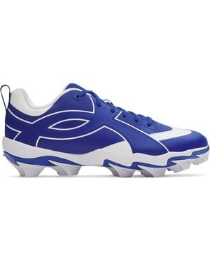 Under Armour Ua Leadoff Icon Low Rm Baseball Cleats - Blue