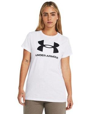 Under Armour Live Sportstyle Graphic Ssc T-shirt - White