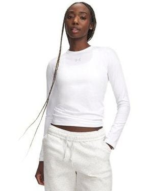 Under Armour Coldgear® Crew - White