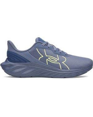 Under Armour Ua Ascend Big Logo Running Shoes - Blue