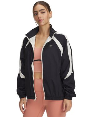 Under Armour Ua Icon Crinkle Track Jacket - Blue