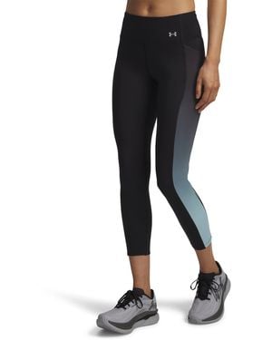 Under Armour Velociti Printed Ankle Tights Refresh Mint Reflective - Black