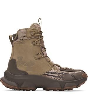 Under Armour Ua Expanse Reaper Waterproof Printed Boots - Brown