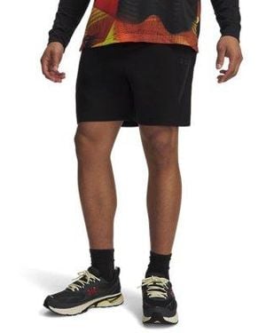 Under Armour Ua Unstoppable Fleece Shorts - Black