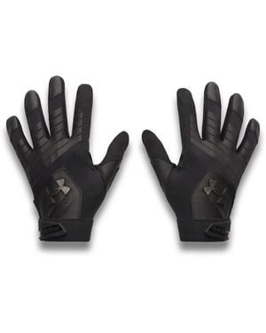 Under Armour Ua Clean Up Batting Gloves - Black