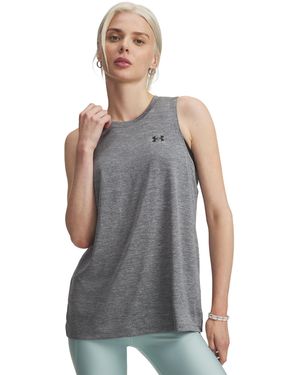 Under Armour Tech Sleeveless Tank Twist - Gray