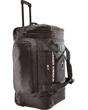 Under Armour Ua Road Game Lg Wheeled Duffle Bag - Black