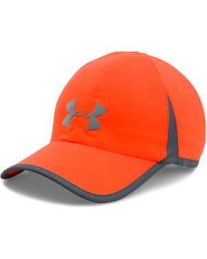 Under Armour Men's Ua Shadow 4.0 Run Cap - Orange