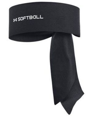 Under Armour Ua Softball Tie Headband - Black