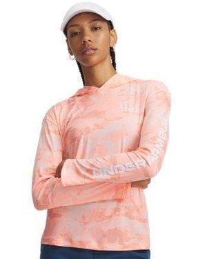 Under Armour Ua X Blacktiph Fish Elite Camo Hoodie - Pink