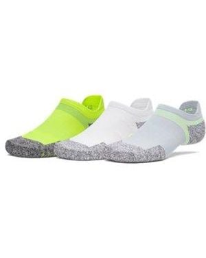 Under Armour Ua Armourdry® Run Cushion 3-pack No Show Socks - Purple