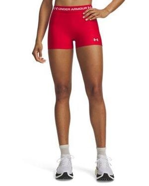 Under Armour Heatgear Shorty 3" Shorts Claret Ox Blood - Red