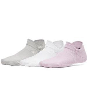 Under Armour Ua Vanish 3-pack No Show Socks - Pink