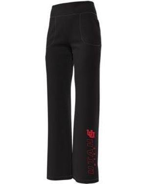 Under Armour Ua Icon Collegiate Open Bottom Pants - Black