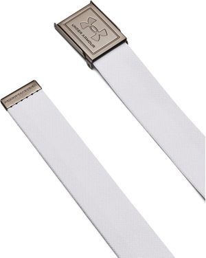 Under Armour Drive Stretch Webbing Belt Halo - White