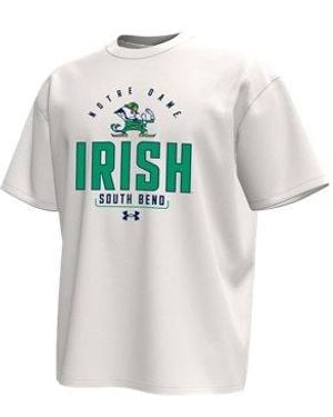 Under Armour Ua Gameday Icon Collegiate Heavyweight T-shirt - White