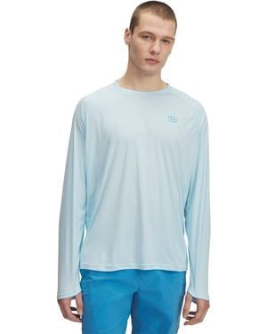 Under Armour Ua Fish Elite Crew Long Sleeve - Blue