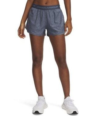 Under Armour Ua Tech Play Up Twist 3" Shorts - Blue