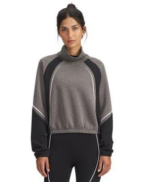 Under Armour Halo Cold Weather Long Sleeve Mock Reflective - Gray