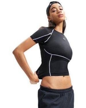 Under Armour Heatgear Elite Short Sleeve Ultimate Reflective - Black