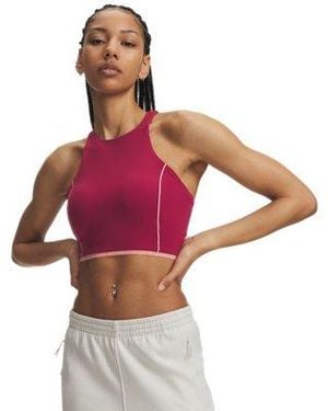 Under Armour Ua Meridian Mesh Tank - Pink