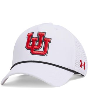 Under Armour Ua Driver Collegiate Snapback Cap - White