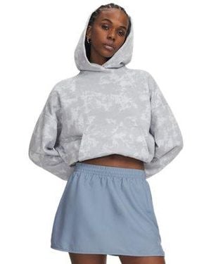 Under Armour Ua Icon Fleece Printed Hoodie - Grey